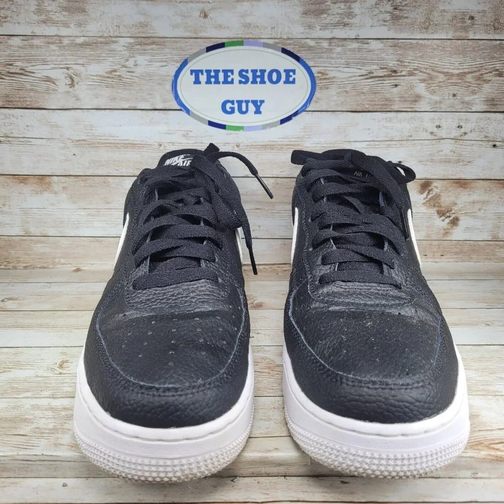 Nike Air Force 1 LV Men's size 9 Black White low top Athletic Shoes - Picture 5 of 16